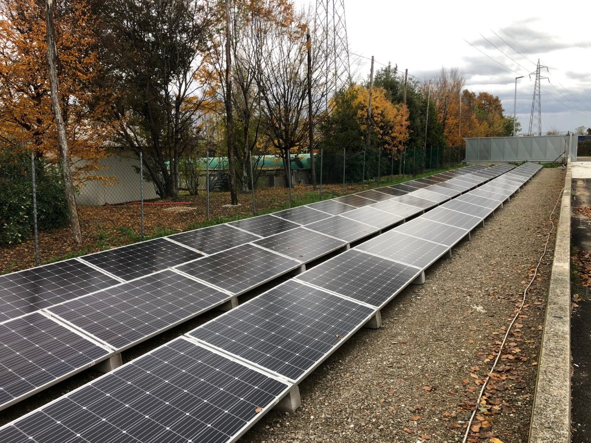 Impianto Fotovoltaico A Terra Con Zavorre Siat Energy